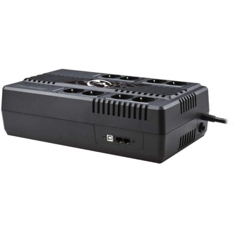 POWERWALKER UPS Line-Interactive 800VA MS 8x FR RJ45 in/out USB HID USB charger - 2