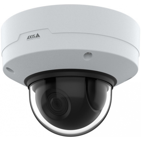 AXIS Q36 Series Q3628-VE - Network surveillance camera - dome - outdoor - vandal  /  weatherproof - colour (Day&Night) - 8 MP - 3840 x 2160 - auto iris - vari-focal - audio - GbE - MJPEG, H.264, AVC, HEVC, H.265, MPEG-4 Part 10, MPEG-H Part 2 - DC 10 - 28 V  /  PoE Plus Class 4 - TAA Compliant - 3
