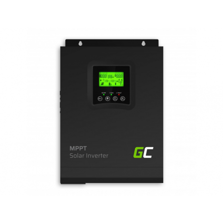 GREENCELL Solar Inverter Off Grid converter With MPPT GREENCELL Solar Charger 12VDC 230VAC 1000VA/1000W Pure Sine Wave