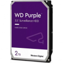 WD Purple Surveillance WD23PURZ - Hard drive - 2 TB - internal - 3.5" - SATA 6Gb / s - buffer: 64 MB