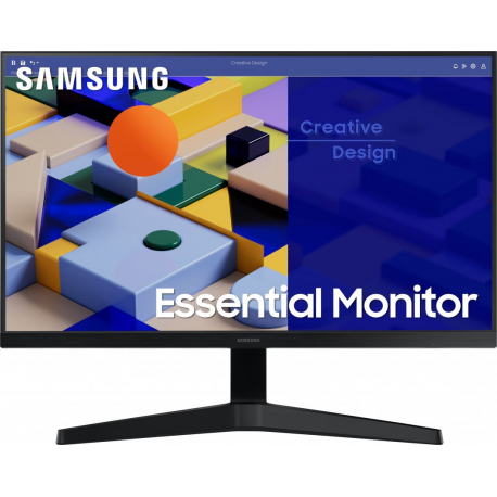 Samsung S27C310EAU - S31C Series - LED monitor - 27" - 1920 x 1080 Full HD (1080p) @ 75 Hz - IPS - 250 cd/m² - 1000:1 - 5 ms - HDMI, VGA - black - 0