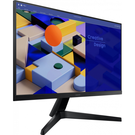 Samsung S27C310EAU - S31C Series - LED monitor - 27" - 1920 x 1080 Full HD (1080p) @ 75 Hz - IPS - 250 cd/m² - 1000:1 - 5 ms - HDMI, VGA - black - 1