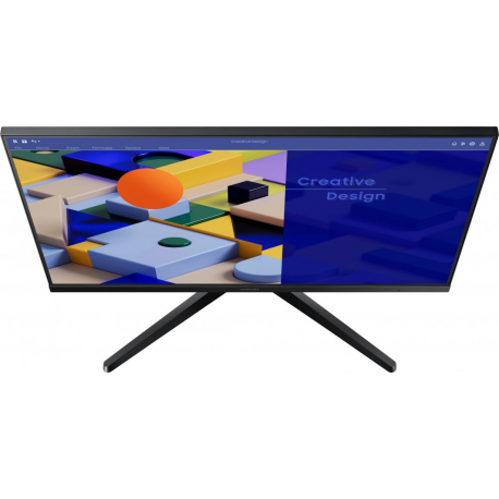 Samsung S27C310EAU - S31C Series - LED monitor - 27" - 1920 x 1080 Full HD (1080p) @ 75 Hz - IPS - 250 cd/m² - 1000:1 - 5 ms - HDMI, VGA - black - 6