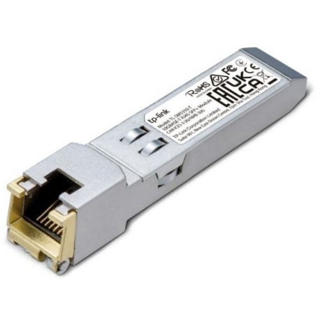 TP-Link TL-SM5310-T V1 - SFP+ transceiver module - 10GbE, 5GbE, 2.5GbE - 100Base-TX, 1000Base-T, 10GBase-T, 2.5GBase-T, 5GBase-T - up to 30 m - for JetStream TL-SG3452XP V1 - 0
