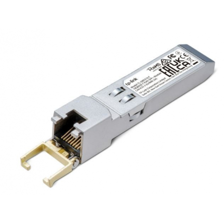TP-Link TL-SM5310-T V1 - SFP+ transceiver module - 10GbE, 5GbE, 2.5GbE - 100Base-TX, 1000Base-T, 10GBase-T, 2.5GBase-T, 5GBase-T - up to 30 m - for JetStream TL-SG3452XP V1 - 2