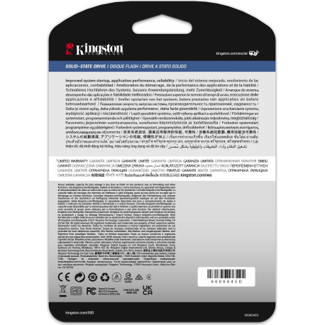 Kingston DC600M - SSD - Mixed Use - encrypted - 480 GB - internal - 2.5" - SATA 6Gb / s - 256-bit AES - Self-Encrypting Drive (SED) - 3