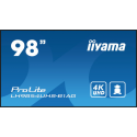 Iiyama LH9854UHS-B1AG - 98" Diagonal Class LH54 Series LED-backlit LCD display - interactive digital signage - with built-in SoC media player - 4K UHD (2160p) 3840 x 2160