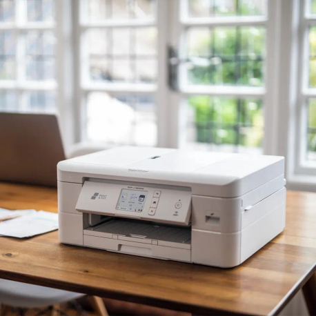Brother DCP-J1800DW - Multifunction printer - colour - ink-jet - A4 (210 x 297 mm) (original) - A4 / Letter (media) - up to 13 ppm (copying) - up to 17 ppm (printing) - 150 sheets - USB 2.0, LAN, Wi-Fi(n) - 3
