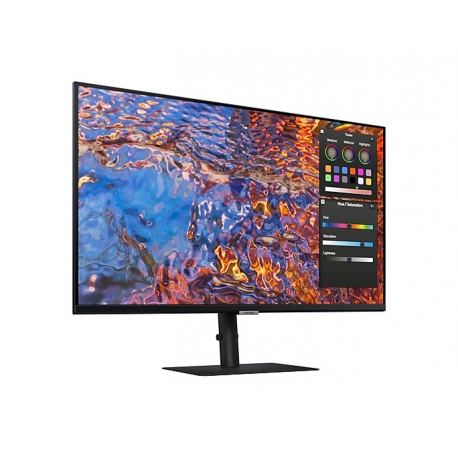 Samsung ViewFinity S8 S32B800PXP - S80PB Series - LED monitor - 32" - 3840 x 2160 4K @ 60 Hz - IPS - 350 cd / m² - 1000:1 - DisplayHDR 600 - 5 ms - HDMI, DisplayPort, USB-C - black - 4