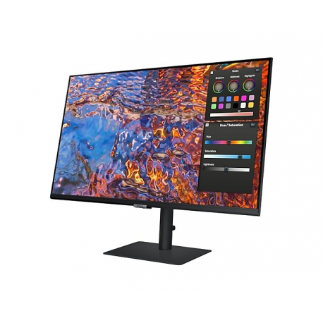 Samsung ViewFinity S8 S32B800PXP - S80PB Series - LED monitor - 32" - 3840 x 2160 4K @ 60 Hz - IPS - 350 cd / m² - 1000:1 - DisplayHDR 600 - 5 ms - HDMI, DisplayPort, USB-C - black - 9