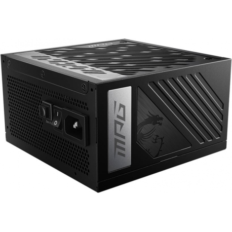 MSI MPG A1000G PCIE5 - Power supply (internal) - ATX12V / EPS12V - 80 PLUS Gold - AC 100-240 V - 1000 Watt - active PFC - 0