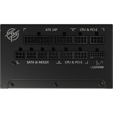 MSI MPG A1000G PCIE5 - Power supply (internal) - ATX12V / EPS12V - 80 PLUS Gold - AC 100-240 V - 1000 Watt - active PFC - 2
