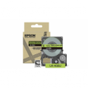 Epson LabelWorks LK-4GBJ - Black on matte green - Roll (1.2 cm x 8 m) 1 cassette(s) hanging box - tape - for LabelWorks LW-C410, LW-C610