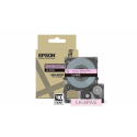 Epson LabelWorks LK-4PAS - Soft pink / grey - Roll (1.2 cm) 1 cassette(s) tape - for LabelWorks LW-C410, LW-C610