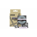 Epson LabelWorks LK-4UAS - Grey on lavender - Roll (1.2 cm x 8 m) 1 cassette(s) hanging box - tape cartridge - for LabelWorks LW-C410, LW-C610