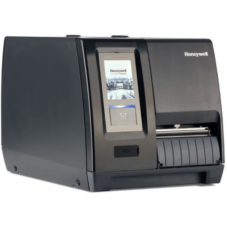 Honeywell PM45 - Label printer - thermal transfer - Roll (11.4 cm) - 300 dpi - up to 300 mm / sec - USB 2.0, Gigabit LAN, USB 2.0 host, serial - 1