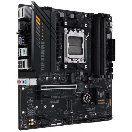 ASUS TUF GAMING A620M-PLUS - Motherboard - micro ATX - Socket AM5 - AMD A620 Chipset - USB 3.1 Gen 1, USB-C 3.2 Gen 1 - 2.5 Gigabit LAN - onboard graphics (CPU required) - HD Audio (8-channel) - 1