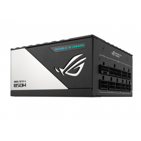 ASUS ROG Loki SFX-L Platinum - Power supply (internal) - ATX 3.0  /  SFX-L - 80 PLUS Platinum - AC 100-240 V - 850 Watt - 2
