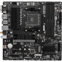 MSI B550M PRO-VDH WIFI - Motherboard - micro ATX - Socket AM4 - AMD B550 Chipset - USB-C Gen1, USB 3.2 Gen 1 - Bluetooth, Gigabit LAN, Wi-Fi - onboard graphics (CPU required) - HD Audio (8-channel)