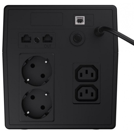 Equip - Crossover cable - RJ-45 (M) to RJ-45 (M) - 5 m - SFTP - CAT 5e - molded, stranded - black - 1