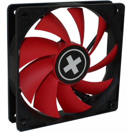 Xilence Red Wing - Case fan - 120 mm - black, red - 0