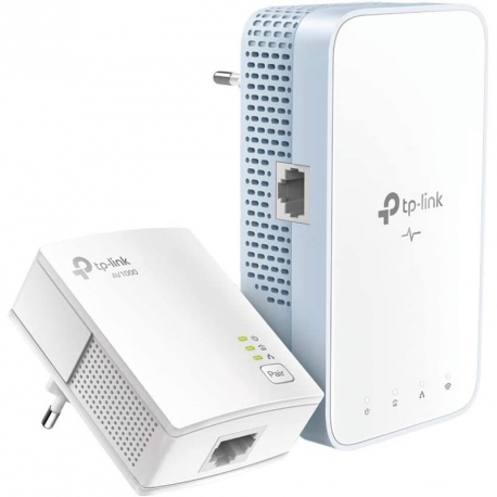 TP-Link TL-WPA1000 KIT V1 - Powerline adapter kit 1GbE, HomePlug AV (HPAV), HomePlug AV (HPAV) 2.0, IEEE 1901 - Wi-Fi 5 - Dual Band - wall-pluggable - 0