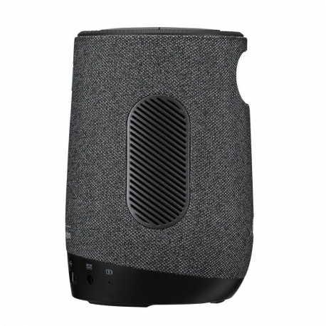 ASUS ZenBeam Latte L1 - DLP projector - LED - 300 lumens - 1280 x 720 - 16:9 - 720p - short-throw fixed lens - Wi-Fi  /  Bluetooth - grey, black - 5