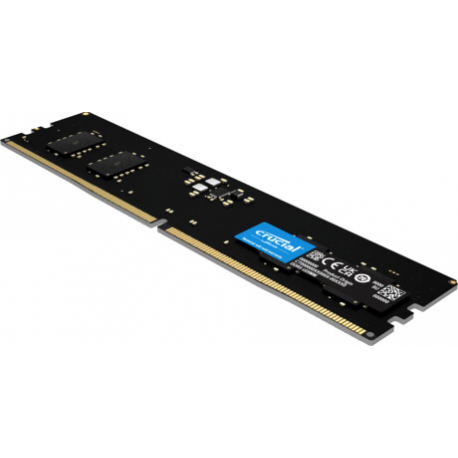 Crucial - DDR5 - kit - 32 GB: 2 x 16 GB - SO-DIMM 262-pin - 4800 MHz  /  PC5-38400 - CL40 - 1.1 V - unbuffered - non-ECC - 2