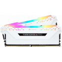 CORSAIR Vengeance RGB PRO - DDR4 - kit - 32 GB: 2 x 16 GB - DIMM 288-pin - 2666 MHz / PC4-21300 - CL16 - 1.2 V - unbuffered - non-ECC - white