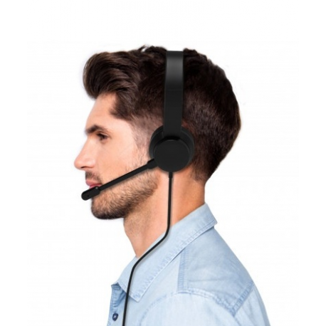 PORT Connect - Headset - on-ear - wired - USB-A - 4