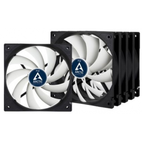 ARCTIC F12 - Rev 3 - case fan - 120 mm - black (pack of 5) - 0