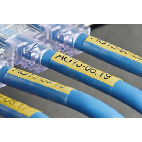 Brother TZe-SL661 - Self-adhesive - black on yellow - Roll (3.6 cm x 8 m) 1 cassette(s) laminated tape - for P-Touch PT-D800W, PT-P900W, PT-P950NW - 3