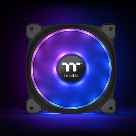 Thermaltake Riing Duo 12 RGB Radiator Fan TT - Premium Edition - case fan - 120 mm (pack of 3) - 9