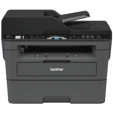 Brother MFC-L2710DN - Multifunction printer - B/W - laser - Legal (216 x 356 mm) (original) - A4/Legal (media) - up to 30 ppm (printing) - 250 sheets - 33.6 Kbps - USB 2.0, LAN - 0
