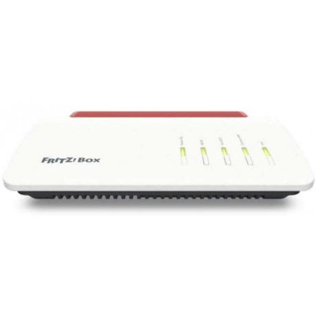 AVM FRITZ!Box 7590 AX - Wireless router - DSL modem - 4-port switch - GigE - 802.11a/b/g/n/ac/ax - Dual Band - VoIP phone adapter (DECT) - 0