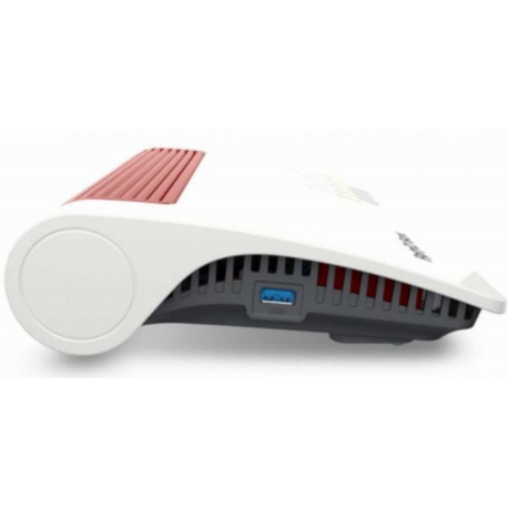 AVM FRITZ!Box 7590 AX - Wireless router - DSL modem - 4-port switch - GigE - 802.11a/b/g/n/ac/ax - Dual Band - VoIP phone adapter (DECT) - 1