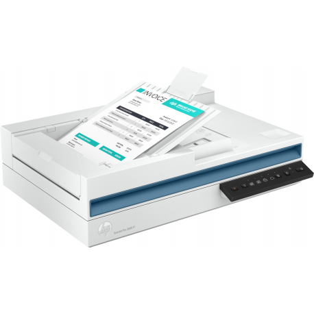 HP Scanjet Pro 3600 f1 - Document scanner - Contact Image Sensor (CIS) - Duplex - A4 / Letter - 600 dpi x 600 dpi - up to 30 ppm (mono)  /  up to 30 ppm (colour) - ADF (60 sheets) - up to 3000 scans per day - USB 3.0 - 1