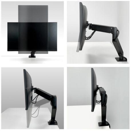 X1-3D - Desk Mount Gas Spring