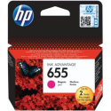 HP 655 - Magenta - original - Ink Advantage - ink cartridge - for Deskjet Ink Advantage 3525, Ink Advantage 46XX, Ink Advantage 5525, Ink Advantage 6525