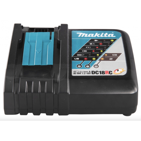 Makita DC18RC - Battery charger - 1 x batteries charging - for Makita DHP482RTJ, DHP485RF3J, DUR368AZ - 4