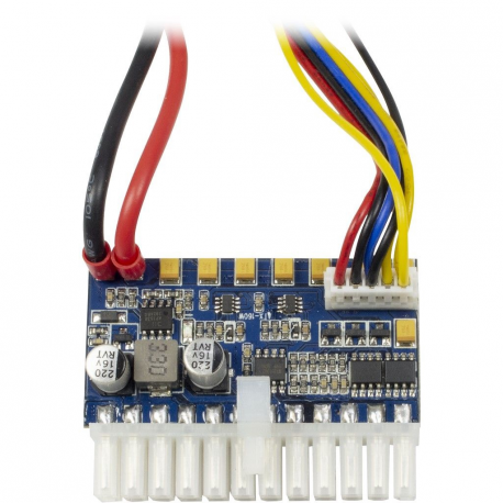 Inter-Tech - Power cable - DC jack, 20 pin ATX to 4 PIN internal power, SATA power, 4 pin internal power (12V) - 1