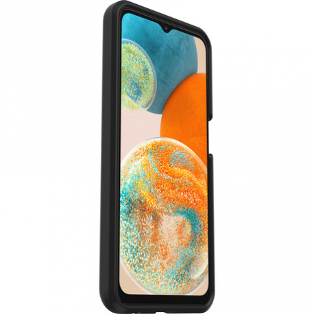 OtterBox React Series - Back cover for mobile phone - polycarbonate, synthetic rubber - black - for Samsung Galaxy A23 5G - 3