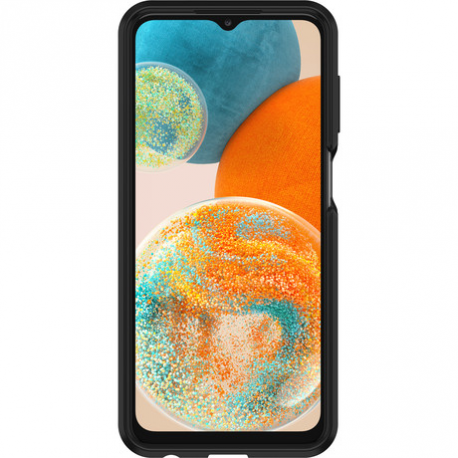 OtterBox React Series - Back cover for mobile phone - polycarbonate, synthetic rubber - black - for Samsung Galaxy A23 5G - 4