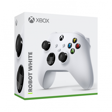 Microsoft Xbox Wireless Controller - Gamepad - wireless - Bluetooth - white - for PC, Microsoft Xbox One, Microsoft Xbox One S, Microsoft Xbox One X, Microsoft Xbox Series X - 2