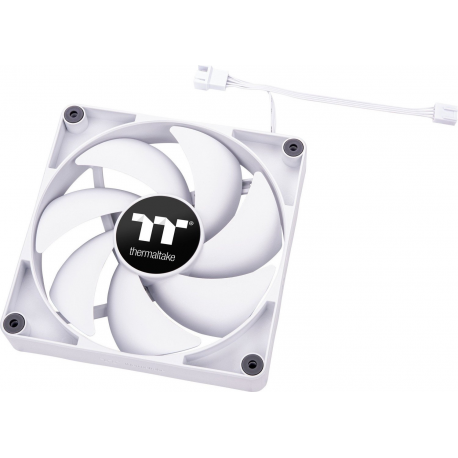 Thermaltake CT140 - Case fan - 140 mm - white (pack of 2) - 3