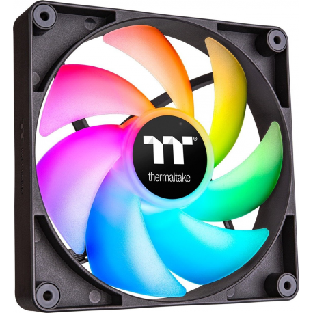 Thermaltake CT140 ARGB Sync - Case fan - 140 mm - black (pack of 2) - 0