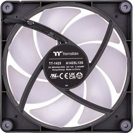 Thermaltake CT140 ARGB Sync - Case fan - 140 mm - black (pack of 2) - 1