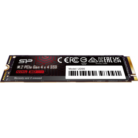 SILICON POWER UD90 - SSD - 2 TB - internal - M.2 2280 - PCIe 4.0 x4 (NVMe) - 1