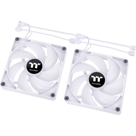 Thermaltake CT140 ARGB Sync - Case fan - 140 mm - white (pack of 2) - 3