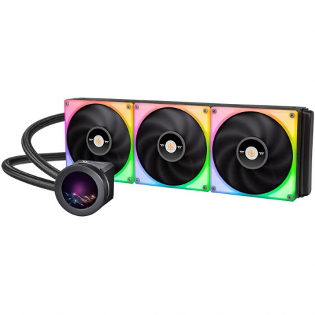 Thermaltake TOUGHLIQUID Ultra 420 RGB - Processor liquid cooling system - (for: LGA1156, AM2, AM2+, AM3, LGA1155, AM3+, LGA2011, FM1, FM2, LGA1150, LGA2011-3, LGA1151, AM4, LGA2066, LGA1200, LGA1700, AM5) - 140 mm - 3